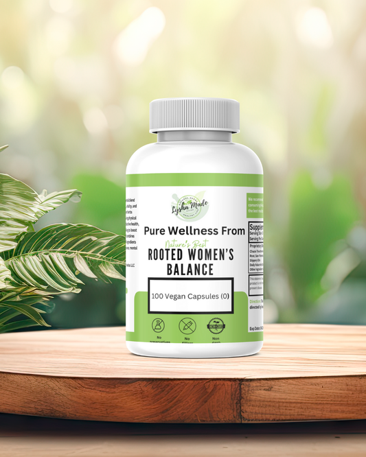 Rooted Women’s Balance – Hormonal Support & Vitality Blend | 100 Vegan Capsules