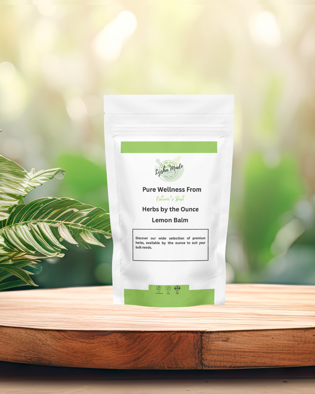Lemon Balm Leaves by the Ounce – Dried Cut & Sifted | Organic-Quality Bulk Herb for Tea & Wellness