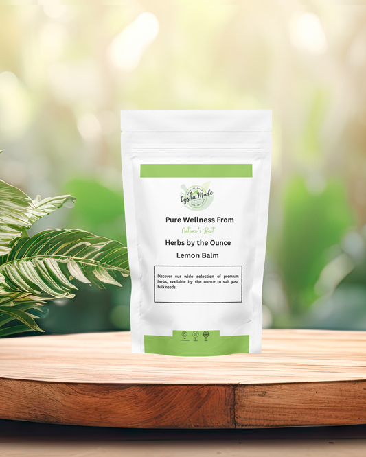 Lemon Balm Leaves by the Ounce – Dried Cut & Sifted | Organic-Quality Bulk Herb for Tea & Wellness